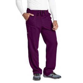 Grey's Anatomy 0203 Men's Utility Pant (Wine, Medium)