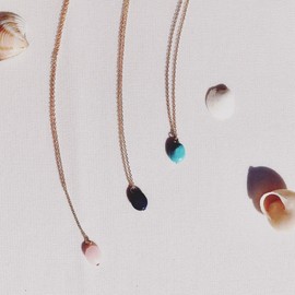 [Premium Gemstone] Rose Quartz necklace, Best friend necklace, valentines day necklace, friendship necklace, Gold dainty necklace, pink necklace, natural stone, healing crystal, mothers day necklace