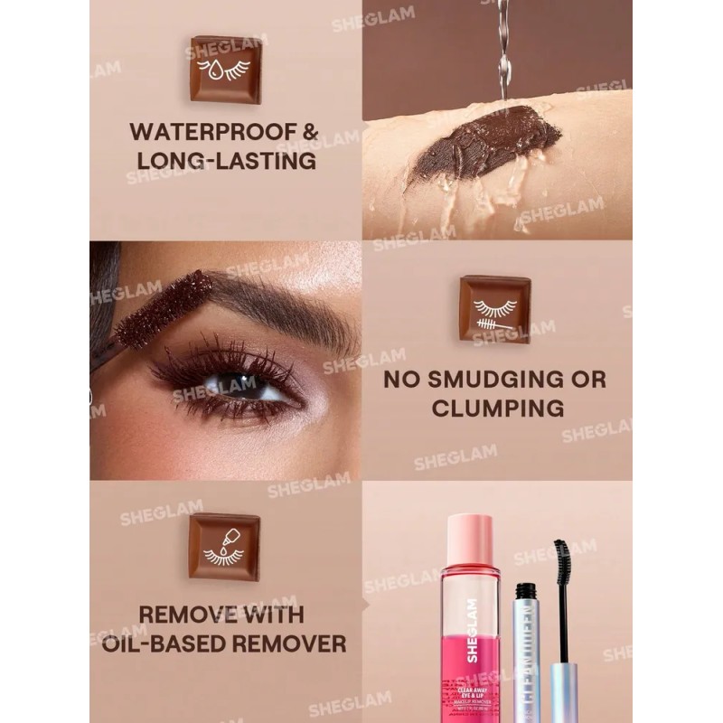 Sheglam All-in-one Máscara Volumen Y Largo A Prueba De Agua