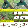 Tree Stakes and Supports, Heavy Duty Tree Stakes Kit Include