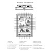 Weather Stations Wireless Indoor Outdoor Color Display Black 3 Channels