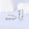 MULA Sparkling Starry Night U-shaped Hoop Earrings For Women 925