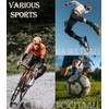 2 Set Soccer Grip Socks,Shin Guard Sleeves for Football Basketball