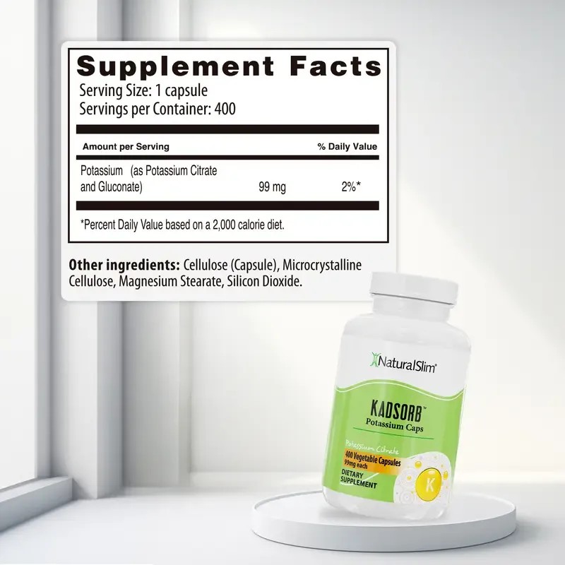 NaturalSlim Ultimate Metabolic Support Duo: MagicMag Magnesium & Kadsorb Potassium