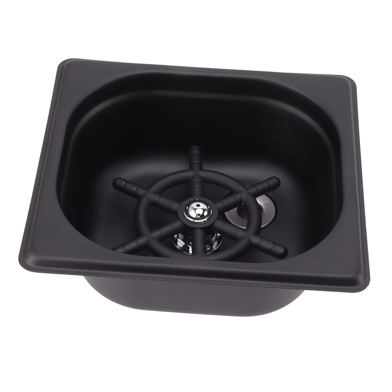 Glass Rinser Cup Washer Powerful Stainless Steel One Hand Operation