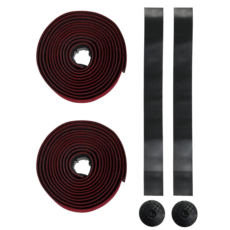 NOGUCHI NBT-010 Suede Bar Tape, Red