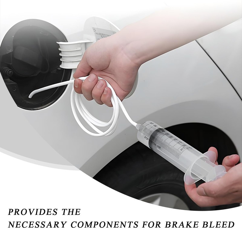 ZNDAW Hydraulic Disc Brake Bleed Tool, 100ML Syringe Motorcycle Brake
