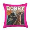 Curious Bobby Throw Pillow