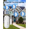 DAYTECH Door Alarm Sensor Volume Adjustable Door Open Sensor Chime