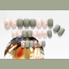 Domiya LK-13244 3D Nail Tips, Pack of 24, Short, Very