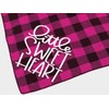 Pack of 2 Dog Bandana Valentines Day - Reversible Buffalo
