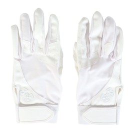 UA Starter Batting Gloves Non Color White / / LG, white