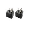 European to US Plug Adapter, 2 Pack US Travel Plug