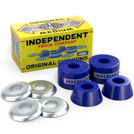 INDEPENDENT ORIGINAL CUSHIONS STAGE1-STAGE7 BUSH RUBBER FOR INDEPENDENT TRUCK (MEDIUM 92A BLUE)