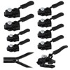 SMCEHEYA 8 PCS Zip Repair Kit 3 Sizes Replacement Zipper