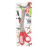 PEARL METAL Kitchen Scissors, Red, Total Length 8.9 x Width