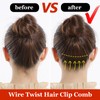 3 Set Veil and Wig Hair Accessories - Secure Combs,