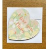 I Love You Mum Heart-shaped Novelty Coaster - Feel Good