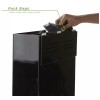 Mind Reader Breakroom To Go Bag Dispenser Wall Mount Holder,