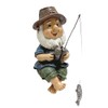 NYSCURE Resin Yard Decoration Figurine - Funny Miniature Statue for