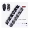 AJC Toys Piedra De Cristal Tornasol Super Calidad Nail Art