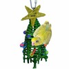 Super Bird Creations SB872 Mini Xmas Tree Bird Toy, Small/Medium