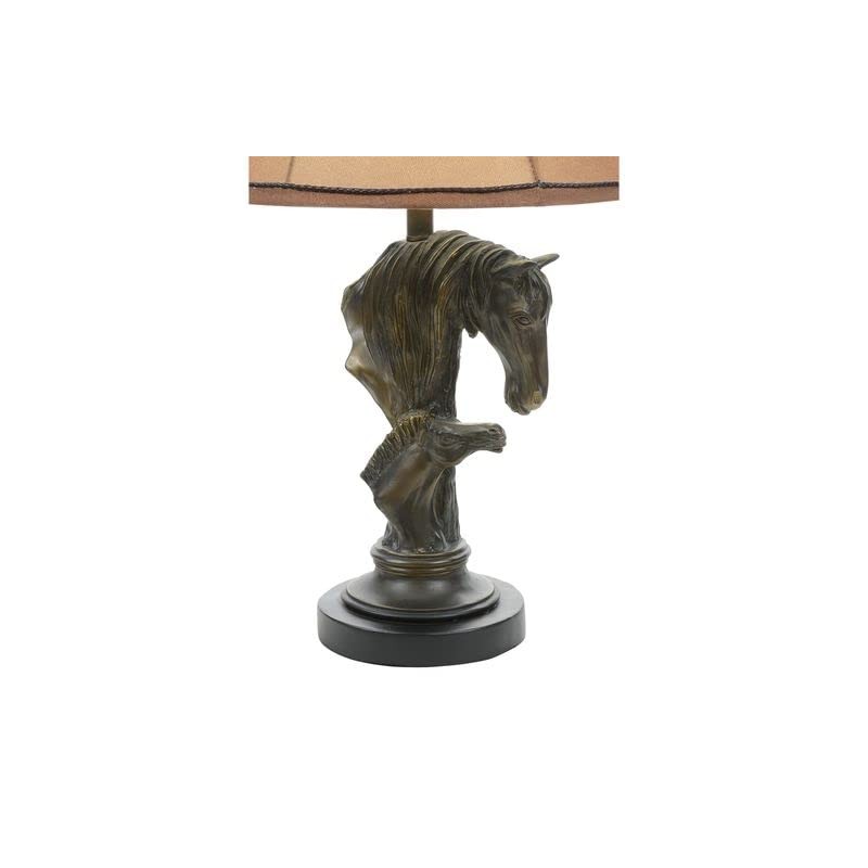 BLACK FOREST DECOR Horse & Colt Table Lamp