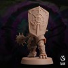 Arcane Minis Capybara Paladin Pose 1 | Arcane Minis |
