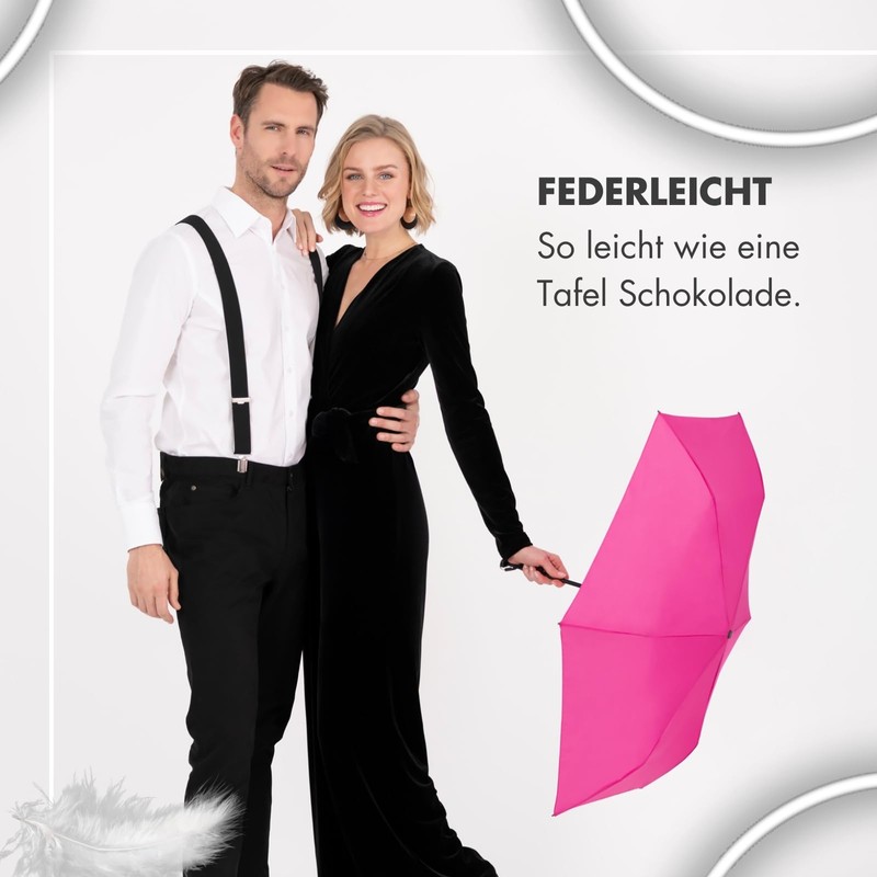 Doppler Pocket Umbrella Zero, 99 Flat I Ultra Light Umbrella