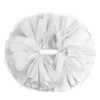 Hooshing 2PCS White Cheerleading Pom Poms with Baton Handle Cheer