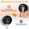 Probrico Smart Door Knob, Fingerprint Biometric Door Knob with Smart
