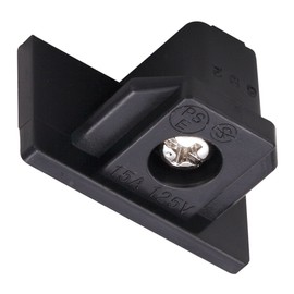 Toshiba Lighting & Technology NDR0232(K) 6 Shape End Cap, Black