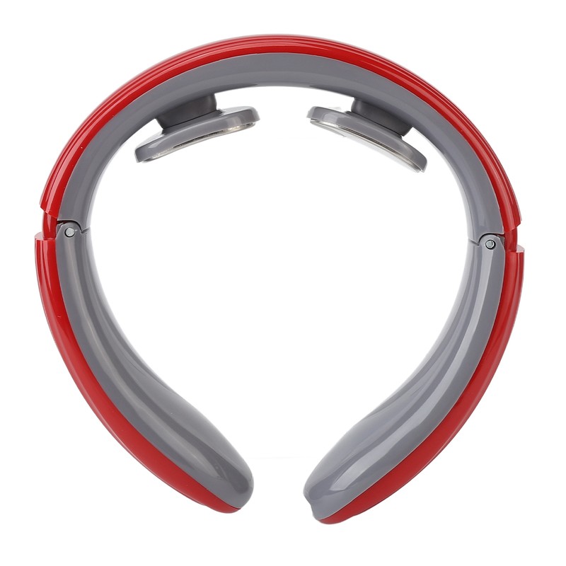 Wireless Pulse Neck Massager 6 Modes 9 Strengths Rechargeable Heating