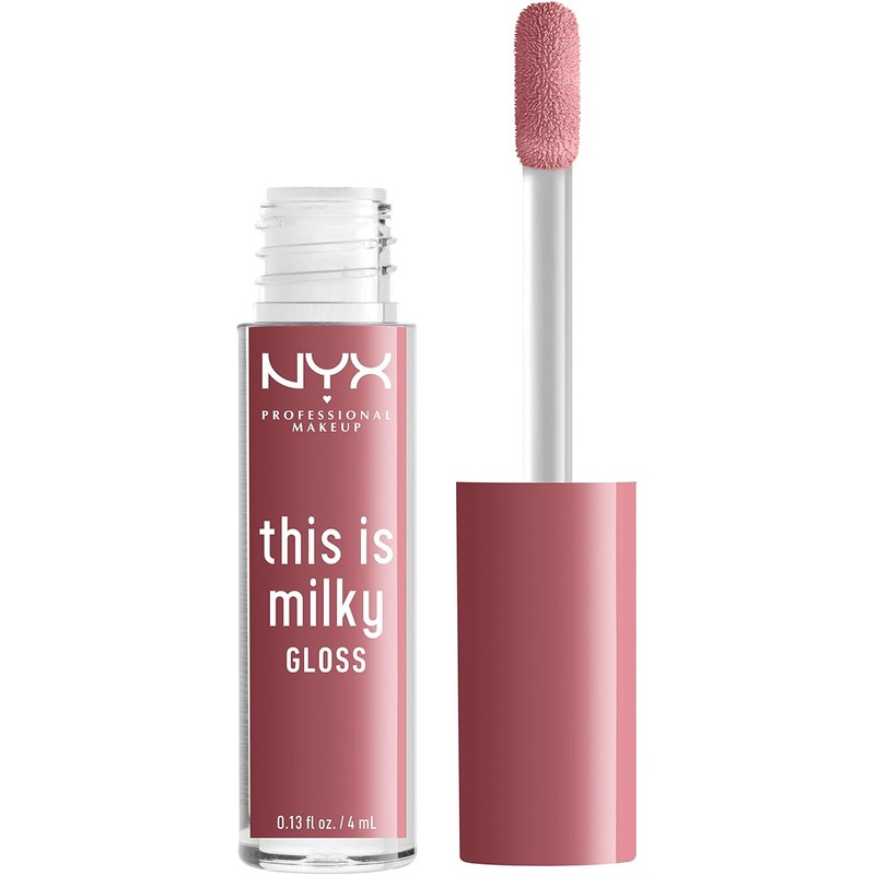 NYX PROFESSIONAL MAKEUP This Is Milky Gloss, Vegan Lip Gloss,