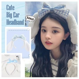 Cute Blue Hair Clips Set for Girls Headband