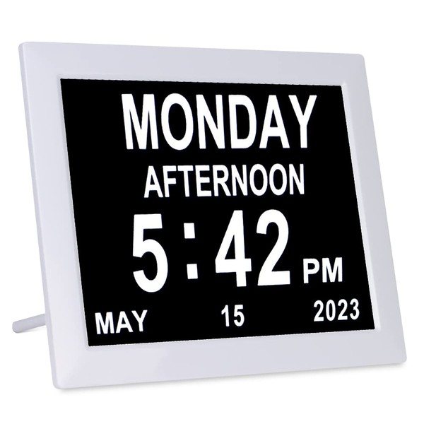 Golony Digital Calendar Day Clocks for Elderly, Extra Large Day