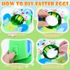 Joyesplay Easter Egg Decoration Set, Easter Eggs for Painting with