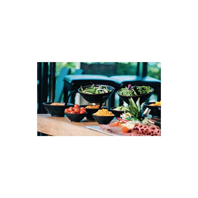 APS 84111 Marone Melamine Bowl, 190 mm x 80 mm