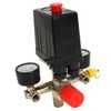 Air Compressor Pressure Switch Dual Regulator Automatic Pressure Control Valve
