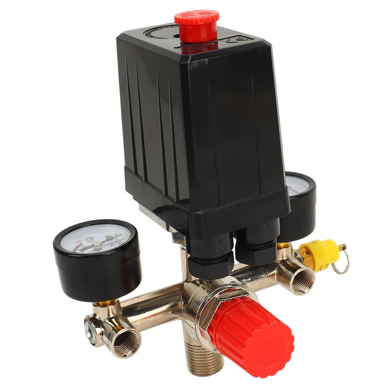 Air Compressor Pressure Switch Dual Regulator Automatic Pressure Control Valve