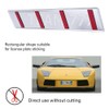 10Pcs Number Plate Sticky Pads Double Sided Sticky Pads for