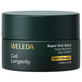 WELEDA Cell Longevity Super Anti-Ageing Youth Boosting Day Cream - Face Care Day Cream with [NAD+] Booster & [Retino-Cell] Against the 10 Signs of Skin Ageing (Natural Cosmetics, Vegan, 50 ml)