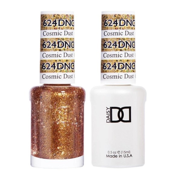 DND DUO Matching Gel & Lacquer #624 - Cosmic Dust