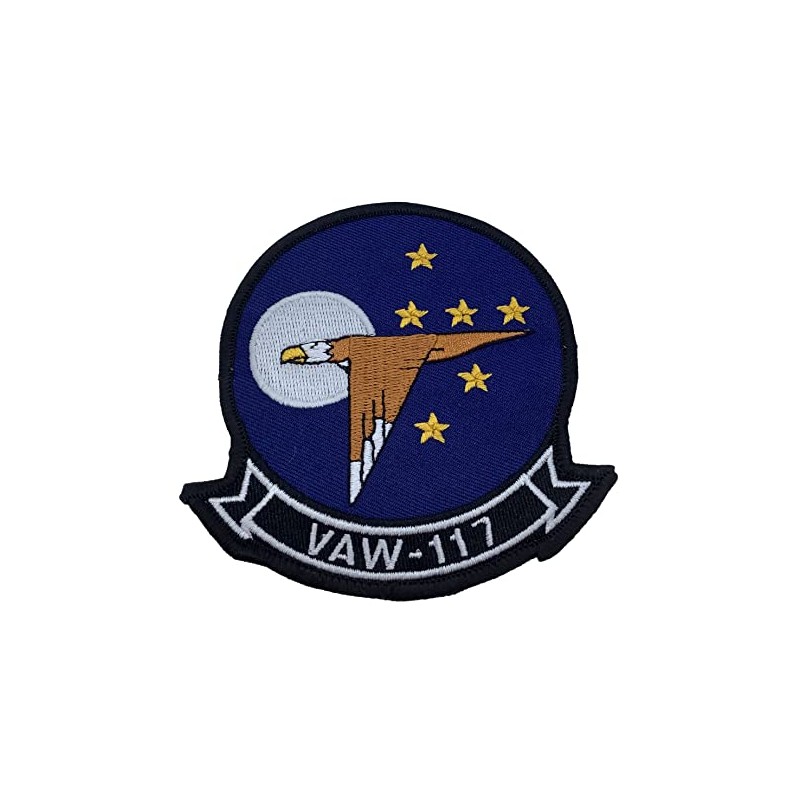 Squadron Nostalgia LLC VAW-117 Wallbangers Patch – with Hook and