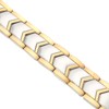 4 In 1 Men Titanium Steel Germanium Magnetic Bracelet Adjustable