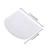 EUBEISAQI Dough Cutter and Scraper,Kitchen Food Scraper Tool | Multifunctional