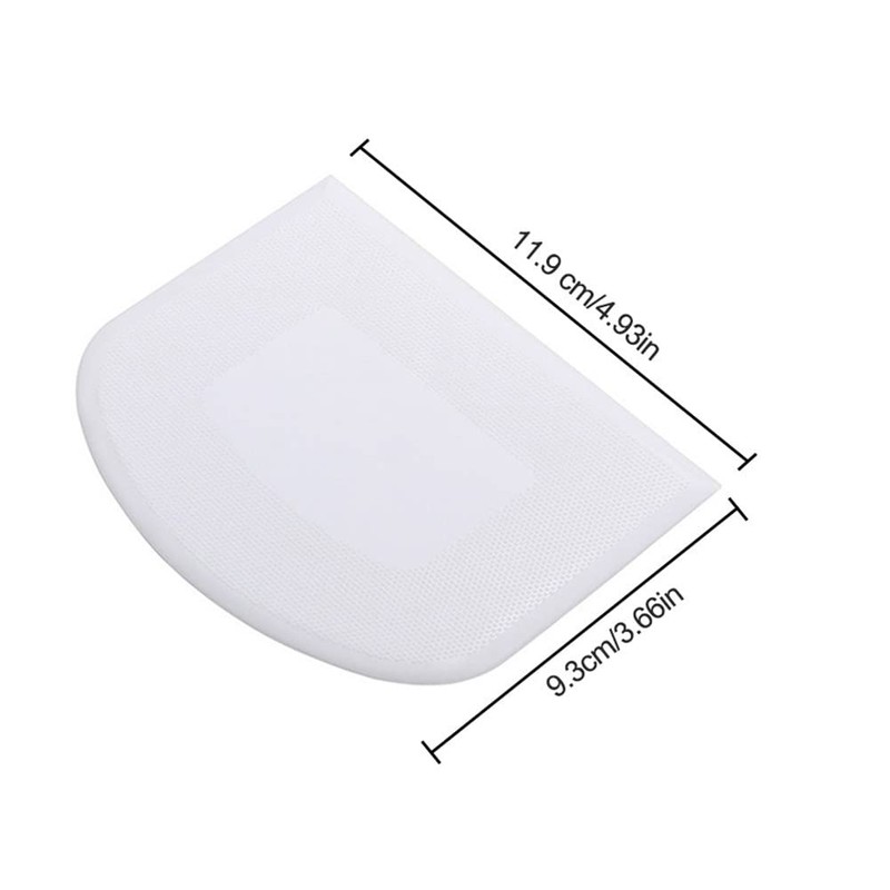 EUBEISAQI Dough Cutter and Scraper,Kitchen Food Scraper Tool | Multifunctional