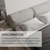 GDFYMI 10 Pcs Sectional Couch Connectors, Stainless Steel Furniture Sofa