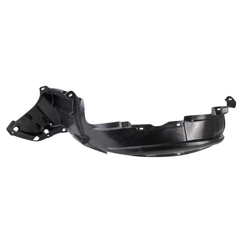 TRQ Front Left Inner Fender Liner Black Drivers Side Compatible
