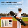VEVOR 7x7 ft Baseball Softball Practice Net, Portable Baseball Training